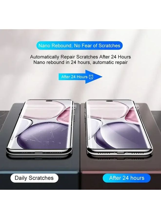 Honor X7c 4 In 1 2 2 HD Hydrogel And Lens Film Full Coverage Screen Protector - Image 2